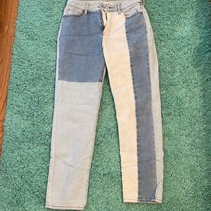 Pacsun Hopper Pants Blue Mom Jeans
